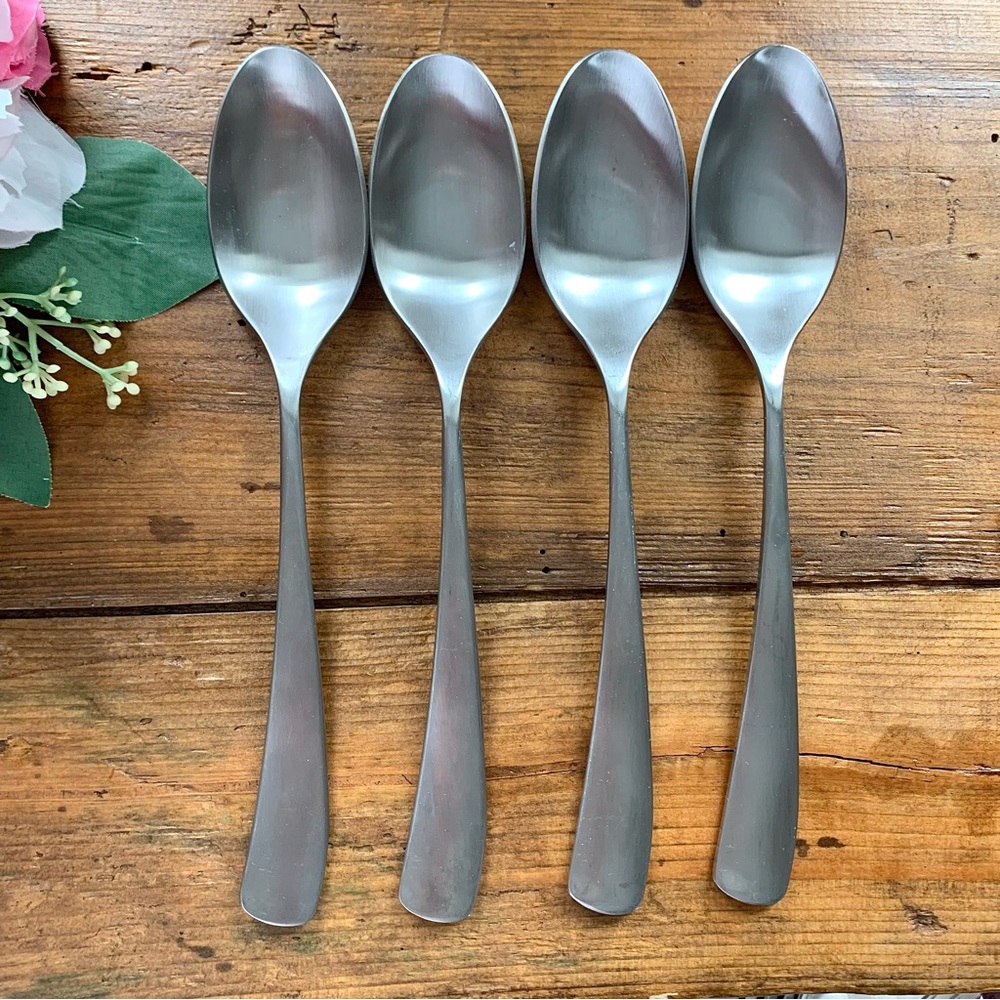Studio William Larch Satin English Cutlery Stainless Steel 18/10 4 Tablespoons